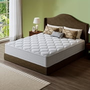 12 inch queen Size Mattress - Pocket Spring System For Targeted Lumbar Support, High-Density Foam, Ideal For Back Pain & Side Sleepers