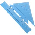 thumbnail image 4 of 1 Set of Math Ruler Measuring Kit Geometry Tools Math Class Supplies for Classroom Office, 4 of 9
