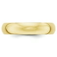 thumbnail image 3 of Primal Gold 10 Karat Yellow Gold 5mm Half Round Wedding Band Size 8.5, 3 of 7