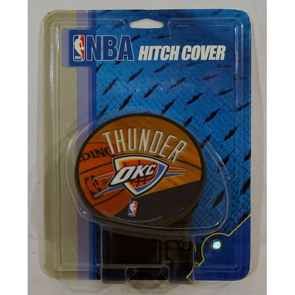 Oklahoma City-OKC-Basketball-Thunder Plastic Trailer Hitch Cover for 2" receiver insert