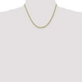 thumbnail image 5 of Solid 14K Yellow Gold 3.2mm Diamond-Cut Rope Chain - 20", 5 of 8