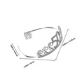 thumbnail image 2 of Diamond Tiara Crown Women 50th Birthday Tiara for Party Decorations, 2 of 5