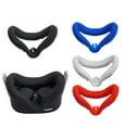 thumbnail image 5 of Silicone Cover Set for Oculus Quest 2, Protective Cover Include Front Shell Cover and Controller Grip Cover, Face Cover, Lens Protector Cover, Shakes Stick Caps,White, 5 of 7