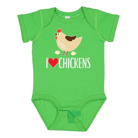 

Inktastic Chickens Cute Farm Animal Gift Baby Boy or Baby Girl Bodysuit