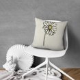 thumbnail image 5 of Upgrade Your Living Room with Blue Linen Throw Pillow Covers - 16x16 inch Set of 2 Modern Boho Farmhouse Outdoor Pillow Cases for Sofa, Couch, 5 of 7
