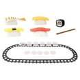 thumbnail image 2 of Tren de sushi giratorio, tren de sushi, juguete, vías de tren, trenes para niños, trenes de juguete Estilo 3, 2 of 9