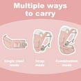 thumbnail image 7 of AGUDAN Baby Carrier with Hip Seat, 6 in 1 Ergonomic Unisex Waist Stool, 0-36 Months, 7 of 7