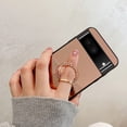 thumbnail image 6 of Allytech Mirror Case for Google Pixel 8A for Girls Women Makeup, Bling Rhinestone Ring Holder Finger Grip Kickstand Cover, Full Body Protection Precise Cutouts Shockproof Case - Gold, 6 of 10
