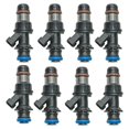 thumbnail image 2 of S SERENABLE Ensemble de 8 Injecteurs de Carburant Fournitures de Voiture Pièces de Véhicule Noir Remplacement Compatible, 2 of 8