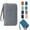 Gray, variant on Travel Passport Wallet, Multifunctional Zipper, Long Style Army Green 1 Piece, for International Travel to Hold Passport Ticket Cards and Identification Documents