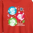 thumbnail image 3 of Paw Patrol - Pup Ornaments - Toddler And Youth Long Sleeve Graphic T-Shirt, 3 of 6