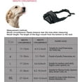 thumbnail image 5 of GoXteam Dog Muzzle for Small Medium Large Dogs, Labrador Golden Retriever Doberman, Air Mesh Breathable and Drinkable Pet Mouth Guard for Anti-Biting Chewing Scavenging, L-size, 5 of 7