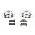 thumbnail image 3 of PowerStop Rear Z23 Evolution Sport Carbon-Fiber Ceramic Brake Pad and Drilled & Slotted Rotor Kit Fits: TOYOTA Select Models K3147, 3 of 10