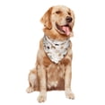 thumbnail image 4 of Dog Bandanas, Cartoon Cute Deer Stars Adjustable Dog Scarf Triangle Bib Handkerchief Accessories for Small Medium Large Dogs, Cats, Pets, 4 of 6