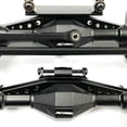 thumbnail image 2 of maskred RCGOFOLLOW Aluminum Alloy Front Rear Axle RC Upgrade Part Rc Front Rear Axle For 1/18 Axial UTB18 RC Car Part RC Car Accessories Black, 2 of 6