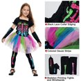 thumbnail image 4 of Disfraces de Halloween para niñas adolescentes: niña colorida, vestido de disfraz para niñas y niños, fiesta de disfraces, mascarada, talla M de Halloween, 4 of 5