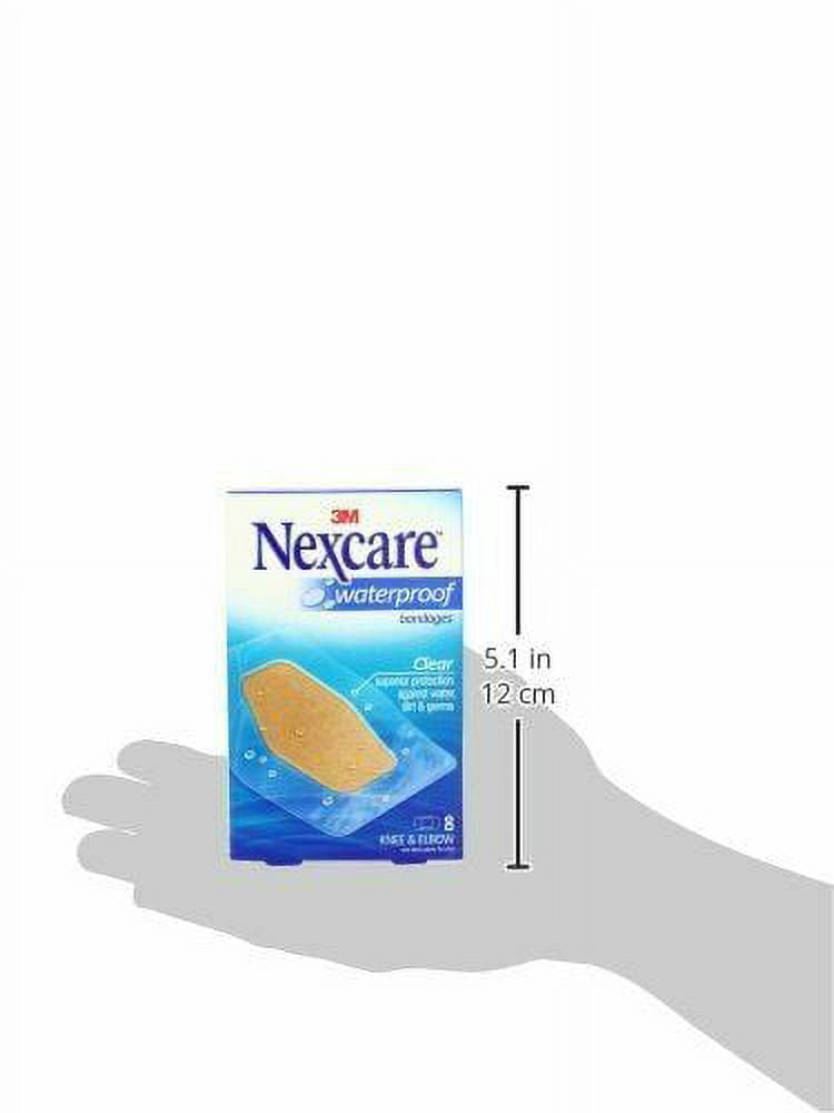 Nexcare Soft'N Flex Comfort Natural Feel Bandages Stretchy Knee & Elbow 8Ct, 6-Pack