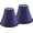 Blue-Natural Faux Silk, variant on Bell Lamp Shades Set of 2 White Medium Lamp Shade 6" Top x 13" Bottom x 9.8" High(Spider) Modern Lamp Shade for Table Lamp & Bedside Lamp - Side Ribbing Hand Crafted Lampshade Replacement by