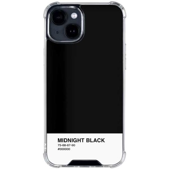 Skinit Midnight Black iPhone 14 Plus Clear Case