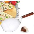 thumbnail image 4 of Yaju Stainless Steel Pizza Spatula,pizza Peel Cake Lifter Transfer Baking Tool For Small Pizzas Cakes Breads Pastries Grilling Cooking Baking Tool(1, 4 of 5