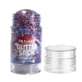 thumbnail image 2 of Body Glitter Stick Red White Blue Face Glitter Stick Body Glitter Gel Sparkle Makeup Gel For Face And Body Festival Party Concert Football Soccer Party Performance Long Lasting Shine Glitter, 2 of 9