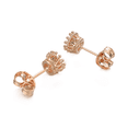 thumbnail image 6 of Yoursfs Rhinestone Small Stud Earrings for Women Gold Plated Cubic Zirconia Round Dainty Earring Hypoallergenic Piercing Earrings Birthday Gifts, 6 of 6