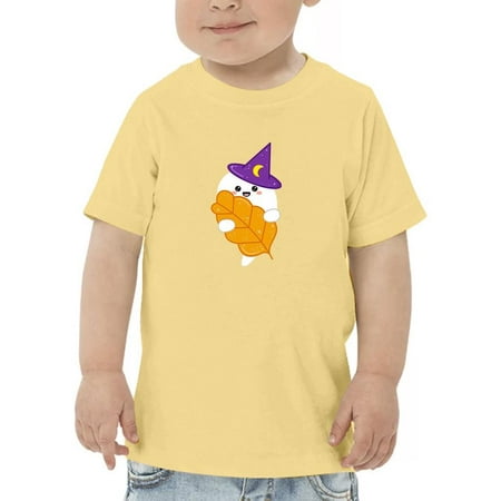 

Cute Little Ghost W Autumn Leaf T-Shirt Toddler -Image by Shutterstock 5 Toddler