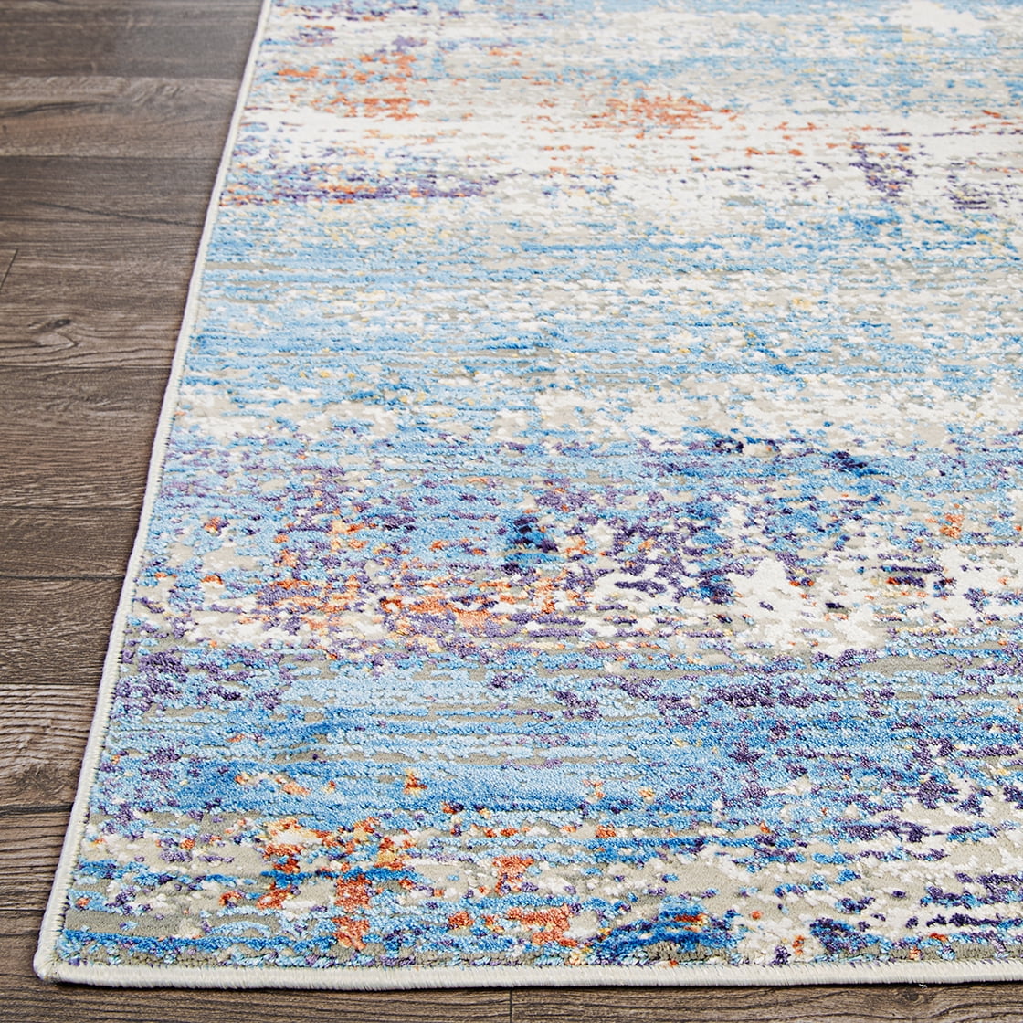 Couristan Vibrata Rythmic Multi-Pastels Runner Rug