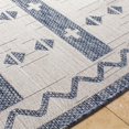 thumbnail image 4 of Surya Tuareg 110x144" Modern Polypropylene Rug in Blue/White Finish, 4 of 6