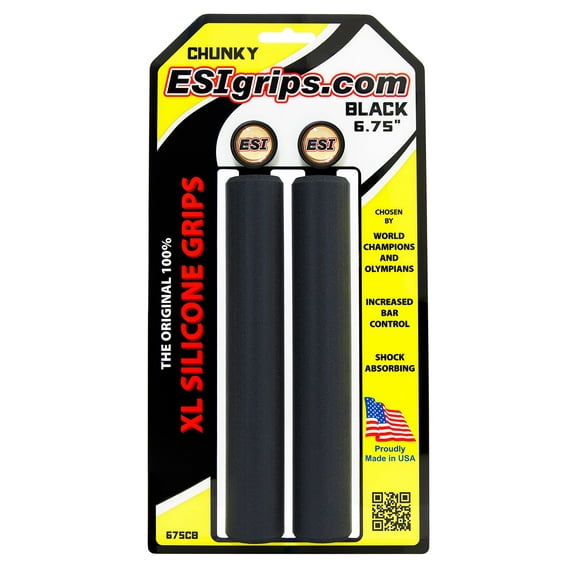 XL Chunky ESI Grips (Black)