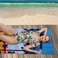 thumbnail image 6 of Tupukom Beach Towels on Sale Microfiber Oversized Lightweight Beach Towel Thin Sand Free Towels Travel Swim Pool Yoga Gym Camping for Adults Women Men Beach Essentials Accessories Vacation Gift, 6 of 8