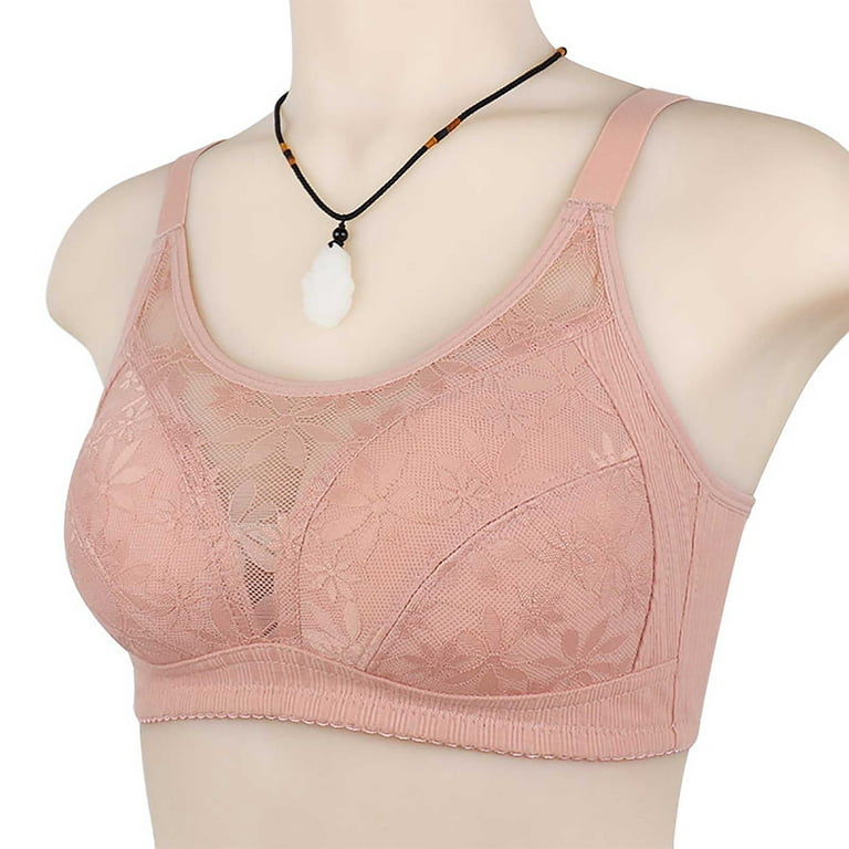 Bigersell Back Smoothing Bras for Women Comfortable Bra Soft Bras Ladies  Wirefree Training Bra Style B13 Wireless Push up Bras for Women Pullover  Bra