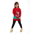 thumbnail image 2 of Minnie Mouse Girls Christmas Sweater Dress, Sizes 4-12, 2 of 6