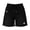 🆑51_Black, variant on Women Denim Shorts Elastic Drawstring Waist Distressed Ripped Design Roll Cuff Hem Dual Side Pockets Slim Casual Summer Jean Short Pants Gift