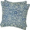 Imogen 16" Square Pillow, Pacific, 2 pack