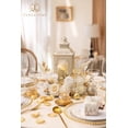 thumbnail image 4 of Roses Artificial Flowers White Faux Flowers Bulk for DIY Bridal Wedding Bouquets Baby Shower Centerpiece Table Home Decorations（Brilliant White）, 4 of 9
