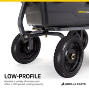 Gorilla Carts Replacement Tires - No-Flat - 2 Pack, 13-Inch