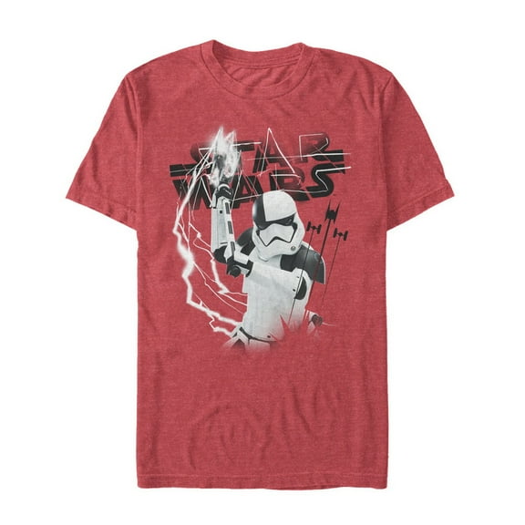 Men's Star Wars The Last Jedi Executioner Stormtrooper  Graphic Tee Red Heather 2X Large