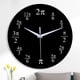 thumbnail image 4 of Reloj de pared grande, reloj de pared decorativo de 12 pulgadas, mecanismo de cuarzo, para el hogar / Calificación, 4 of 9
