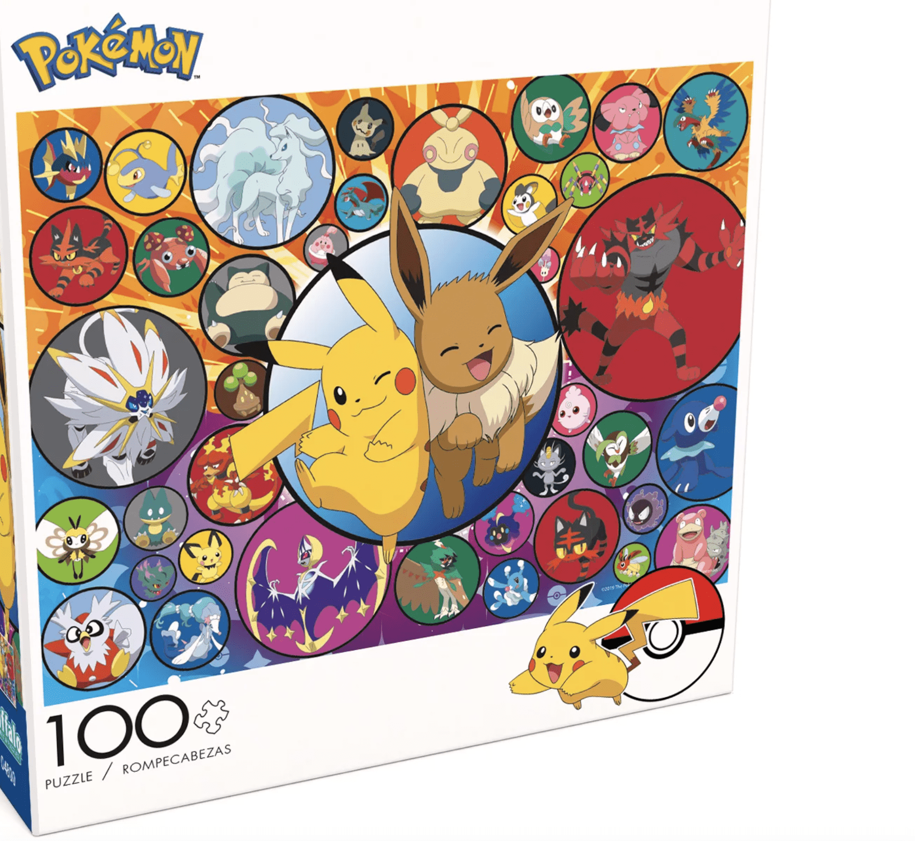 Pokémon: Poke Bubbles-alola - 100 Piece Puzzle