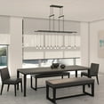 thumbnail image 2 of Sonneman S1G48K-JR181818-CL02 Suspenders 48" Wide Suspension Pendant - Black, 2 of 4