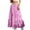 Hot Pink, variant on Skirt For Women Long Flowy Floral Maxi Skirt A Line Tiered Ruffle High Waisted Skirts Pleated Midi Skirts Vintage Patterned Print Boho Long Skirts Roupas Feminina