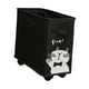 thumbnail image 3 of Carrito de Servicio perfecl debajo del escritorio Carrito Móvil con ruedas para cocina dormitorio comedor Color negro, 3 of 8