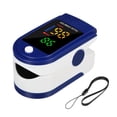 thumbnail image 1 of Oxímetro de pulso Irfora Pulsioxímetro de dedo Mini Monitor de SpO2 Monitor de saturación de oxígeno Dispositivo de medición de frecuencia de pulso 5s Lectura rápida con cordón Irfora Oxímetro de pulso, 1 of 6