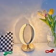 thumbnail image 4 of Dreamy Crystal Touch Table Lamp, Luxury LED Night Light, 3-Level Dimmable, Bedside Reading Lamp, Atmosphere Light for Living Room, Bar, Coffee Shop, Ideal Festival Gift, 4 of 12