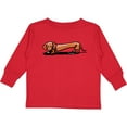 thumbnail image 3 of Inktastic Little Red Doxie Boys or Girls Long Sleeve Toddler T-Shirt, 3 of 5