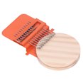 thumbnail image 1 of Mini Darning Machine, Mini Loom Machine 10 Hooks Simple Operation DIY  For Outdoor Stainless Steel,Orange,Orange, 1 of 8