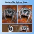 thumbnail image 3 of Lente macro Evil Eye HB100U con luz de anillo 10X de aumento, 3 of 8
