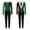 Dark Green, variant on Gymnastics Leotard for Girls Figure Skating Jumpsuit Workout Athletic Tumbling Biketards Romper Bodysuit Dark Green 16
