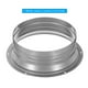 thumbnail image 4 of Conector de conducto de 6 pulgadas Uxcell, accesorio de metal, brida de tubería recta, conducto de ventilación redondo, 4 of 5